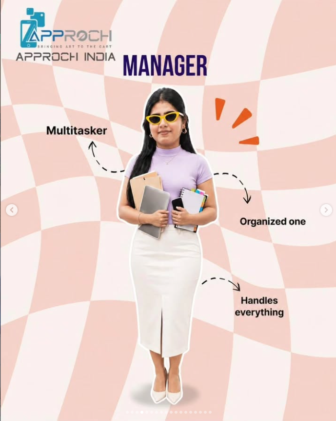 Approch India Manager caricature