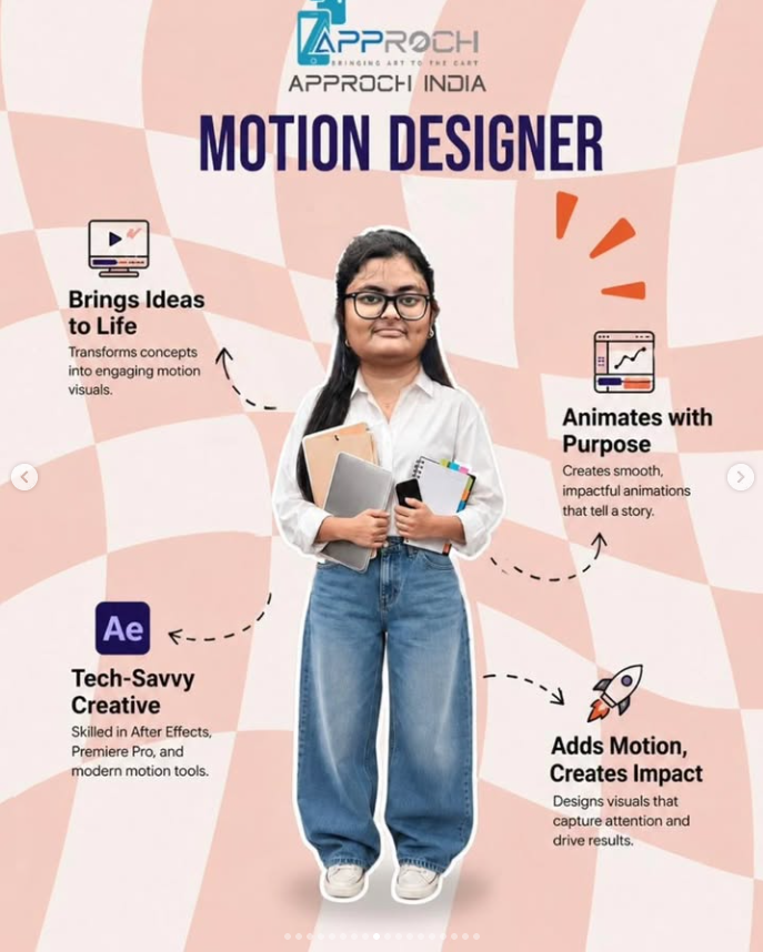 Approch India Motion Designer 1 caricature